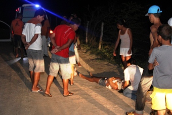 Ideane por ter sofrido ferimentos considerado menos grave foi a última a ser socorrida