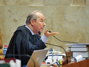Presidente em exercício do Supremo Tribunal Federal (STF), ministro Celso de Mello