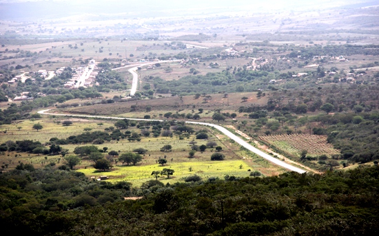 Vista da serra das sete curvas sentido Euclides da Cunha
