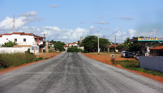 A estrada levará o progresso a Lamarão que não possuía asfalto de qualidade a muito tempo.