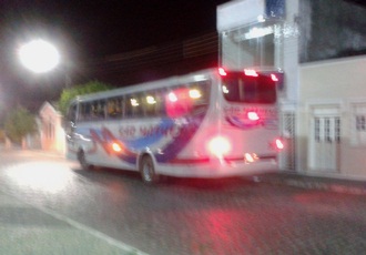 Este é um dos pontos mais movimentado e iluminado da cidade, mas nem isso inibio a ação dos assaltantes.
