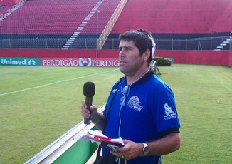 O Garotinho Walter Silva sempre atento aos jogos das equipes da Região do Sisal.
