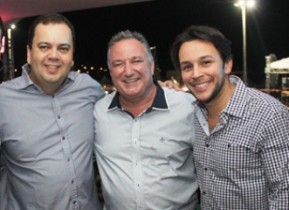 Elmar, Carleto e Mário Jr.