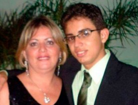 O filho da vereadora Karlúcia Macêdo tinha apenas 18 anos (Foto: Reprodução/Alô Alô Salomão)