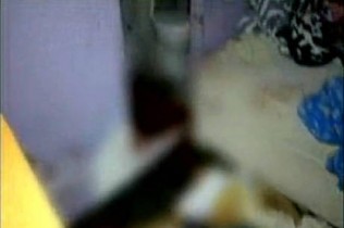 Suspeito foi encontrado em cima do corpo da ex-mulher Foto: Reprodução Record BA