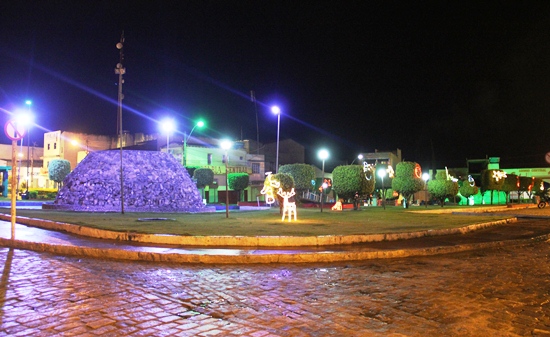 Praça Nilton Oliveira - Santaluz - Foto: Raimundo Mascarenhas