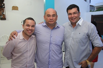 Prefeito Zenonzinho, Dermeval da CAR e Marcinho da CLN