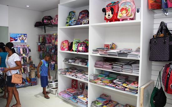 No novo espaço o cliente fica a vontade para escolher o produto.