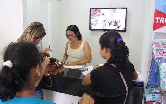 Fácil acesso ao caixa e mais fácil as formas de pagamentos.