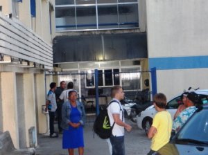 Os passageiros foram prestar queixas no Complexo Investigador Bandeira