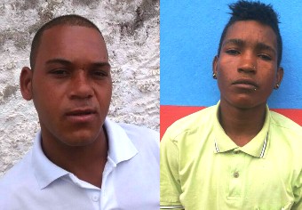 O adolescente (D) chegou a ser socorrido para o hospital, mas não resistiu.