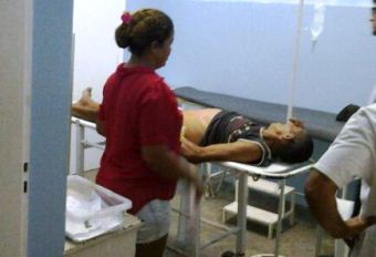 Vítima deixou o hospital conversando, mas seu estado de saúde inspira cuidados.