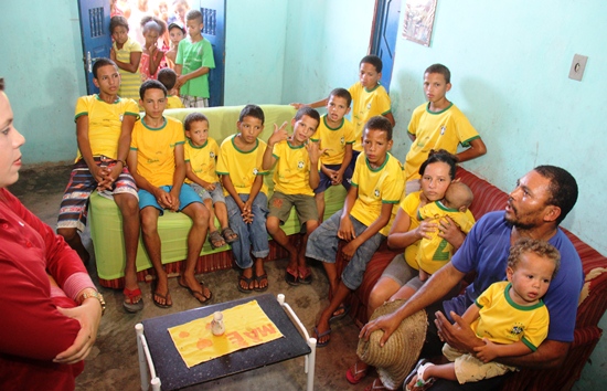 casal com 12 filhos homens em coité -des- foto- Raimundo Mascarenhas