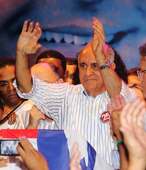 Souto derrotado nas duas últimas eleições no primeiro turno pode ir a revanche.