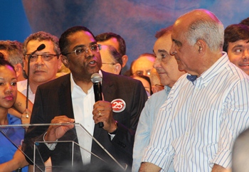 Bispo Marinho prometeu empenho de todo partido para ajudar na eleição de Paulo Souto.