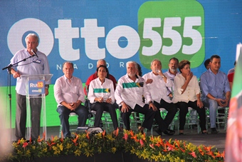 Otto lembrou das grande e históricas transformações do Governo petista.
