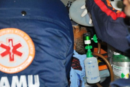 Prefeito teve tempo de contar a um policial que foram dois encapuzados.