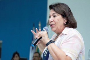A candidata do PSB está em terceiro lugar nas pesquisas para o Senado.