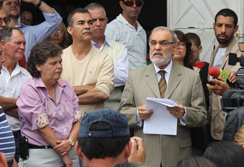 Carlos Manoel demonstrou satisfação ao assumir nova unidade no interior, já que o Português também dirije hospital em Miguel Calmon