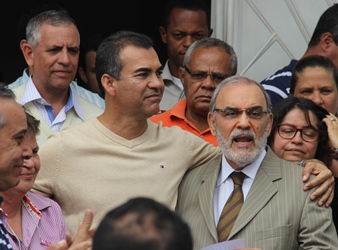 Prefeito Assis disse que receber o Português em Coité é como receber um presente de Deus.