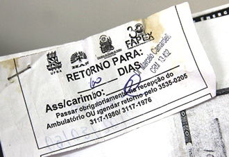 Data do protocolo pede seu retorno com 60 dias que ela disse ter achado muito tempo na ocasião.