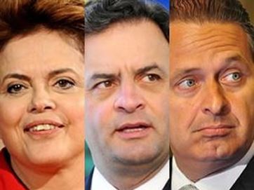 Dilma manteve os 38% da última pesquisa, enquanto Aécio e Campos cresceram 1%.