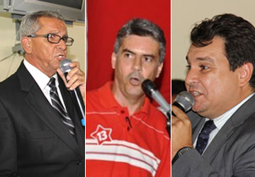 Nafitel, Bando e Izaque Junior.
