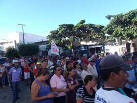 Militância marcou presença e prometeu luta para ajudar a eleger Cecília.