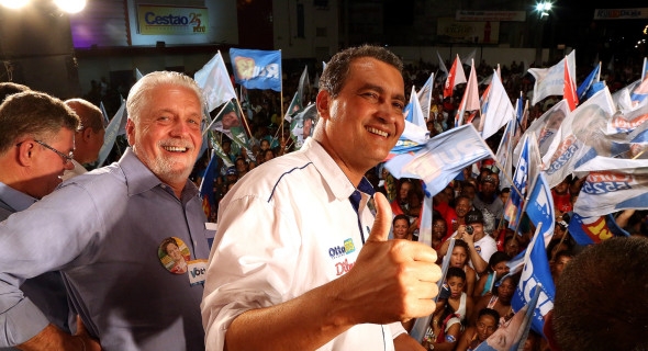 Rui Costa, candidato a governador pela coligação Pra Bahia Mudar Mais,