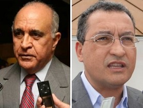 Paulo Souto (DEM) e Rui Costa (PT)