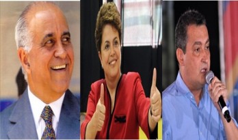Dilma, Rui e Paulo Souto nesta quinta-feira em Feira de Santana