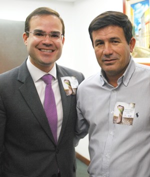 Segundo Tita, Cacá tem a mesma disposição de trabalho do seu pai João Leão.