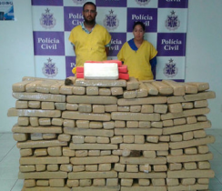 Casal preso ssa