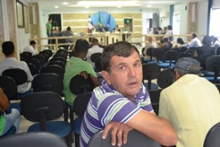 Morador que aparece na Câmara mais que alguns vereadores.
