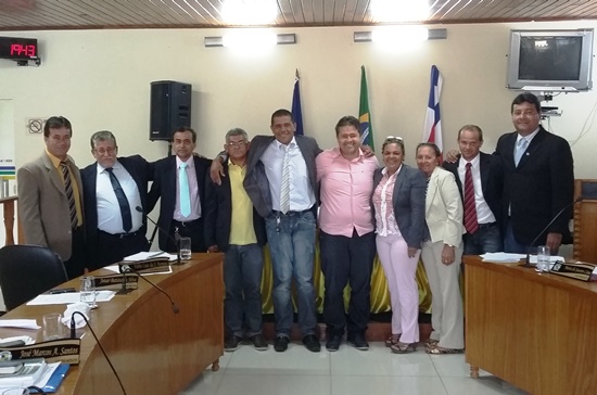 Marcão a direita de Alex foi único apoiador entre os colegas