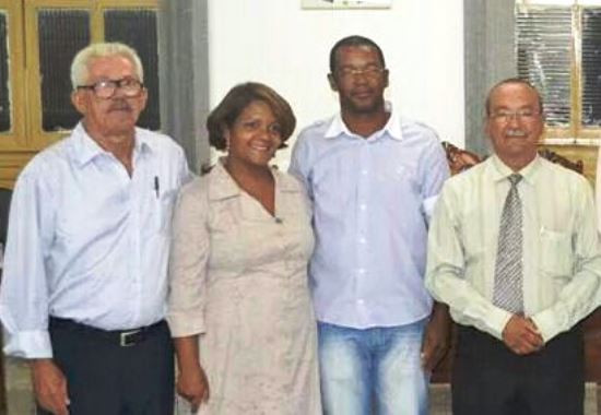 José Ariosto, Ana Clécia, Xandinho e Djalma atual presidente.