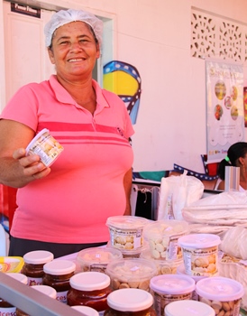 Creuza feliz pelos resultados obtidos.