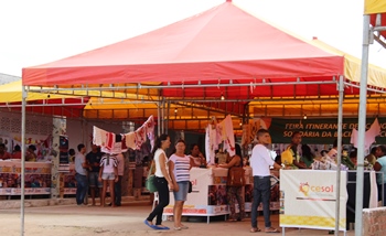 Os visitantes puderam conhecer uma grande variedade de produtos.