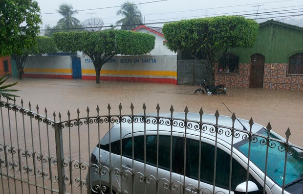 rua alagada