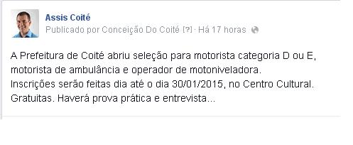 Assis facebook
