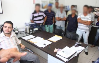 No Escritório de Advocacia os agricultores disseram que querem ser ressarcidos dos prejuízos.