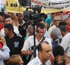 Filmadora deu interferência no som e foi difícil descobrir