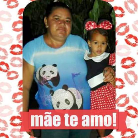 Tainá para Jucelia Silva Santana, 46 anos." Mãe... Que Deus te proteja, sempre te ilumine, te dê forças para continuar, sua batalha.E que eu possa sentir e ter esse amor maior em todos momentos da minha vida.