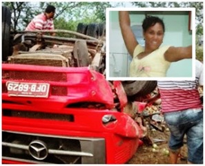 Angélica viajava como carona em um caminhão que seria carregado de tomate