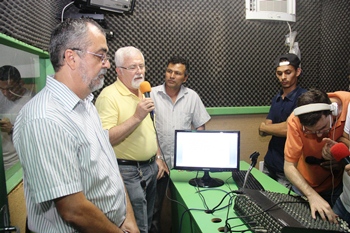 Zé Melquiades reeleito presidente da Rádio disse que é motivo de grande alegria o retorno da emissora.