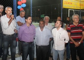 Vereador Danda representante da localidade comemorou a maior obra dos últimos anos.