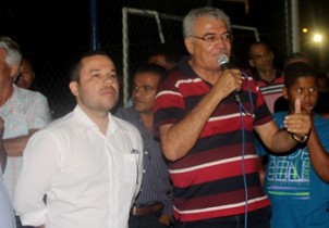 Secretário Zé Hailton fez um discurso voltado para a valorização do esporte da comunidade, onde segundo ele sempre foi grande celeiro de bons jogadores.