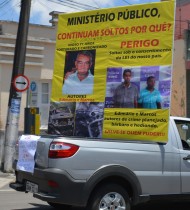Familiares pedem agora o apoio do Ministério Público para colocar os acusados atrás das grades.