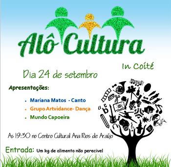 A organização é dos alunos do Colégio Olgarina Pitangueira.