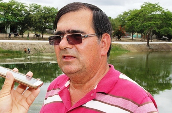 Segundo Francisco Apolônio, está é a quinta obra feita por ele com recursos próprios e doa ao Município.